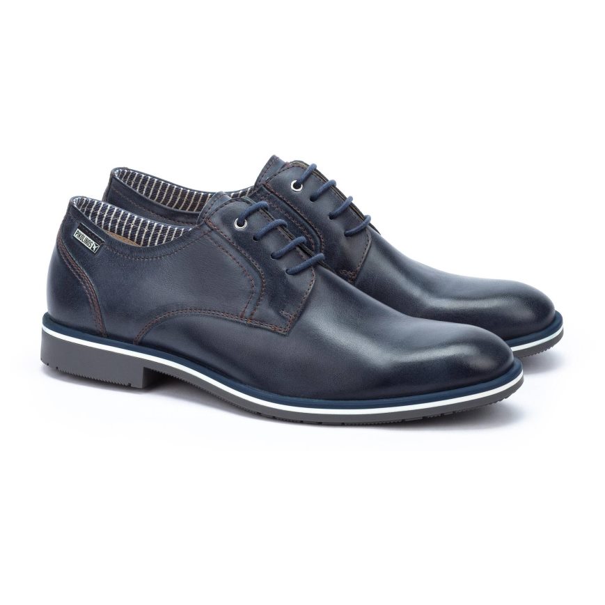 Blue Pikolinos LEON Men's Casual Shoes | DXVG1948T