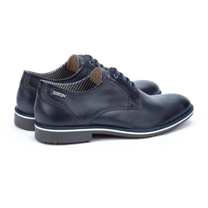 Blue Pikolinos LEON Men's Casual Shoes | DXVG1948T