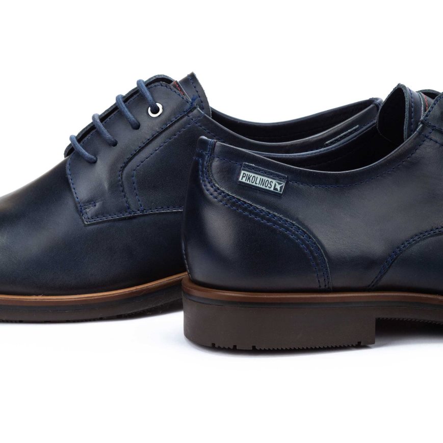 Blue Pikolinos LEON Men's Casual Shoes | TVJZT1687