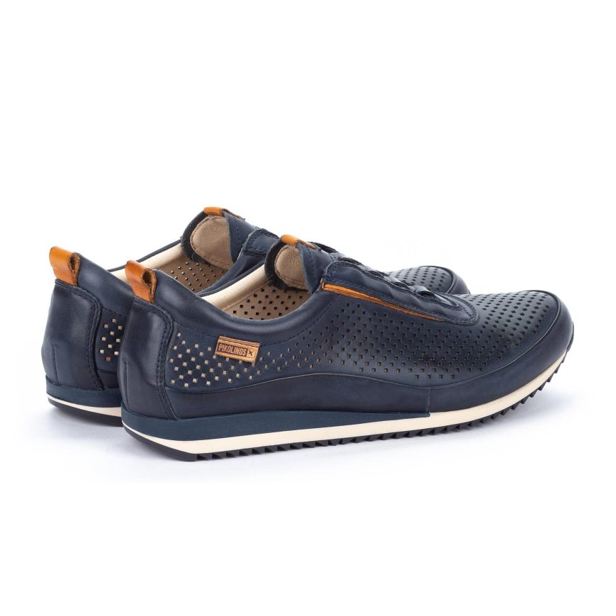 Blue Pikolinos LIVERPOOL Men's Sneakers | PMXLT3672