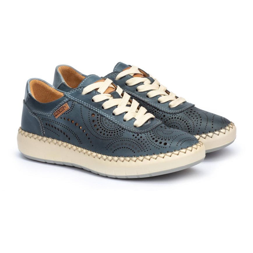 Blue Pikolinos MESINA Women's Sneakers | AUOV1T964