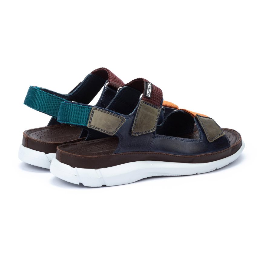 Blue Pikolinos OROPESA Men's Sandals | WRDG6073T