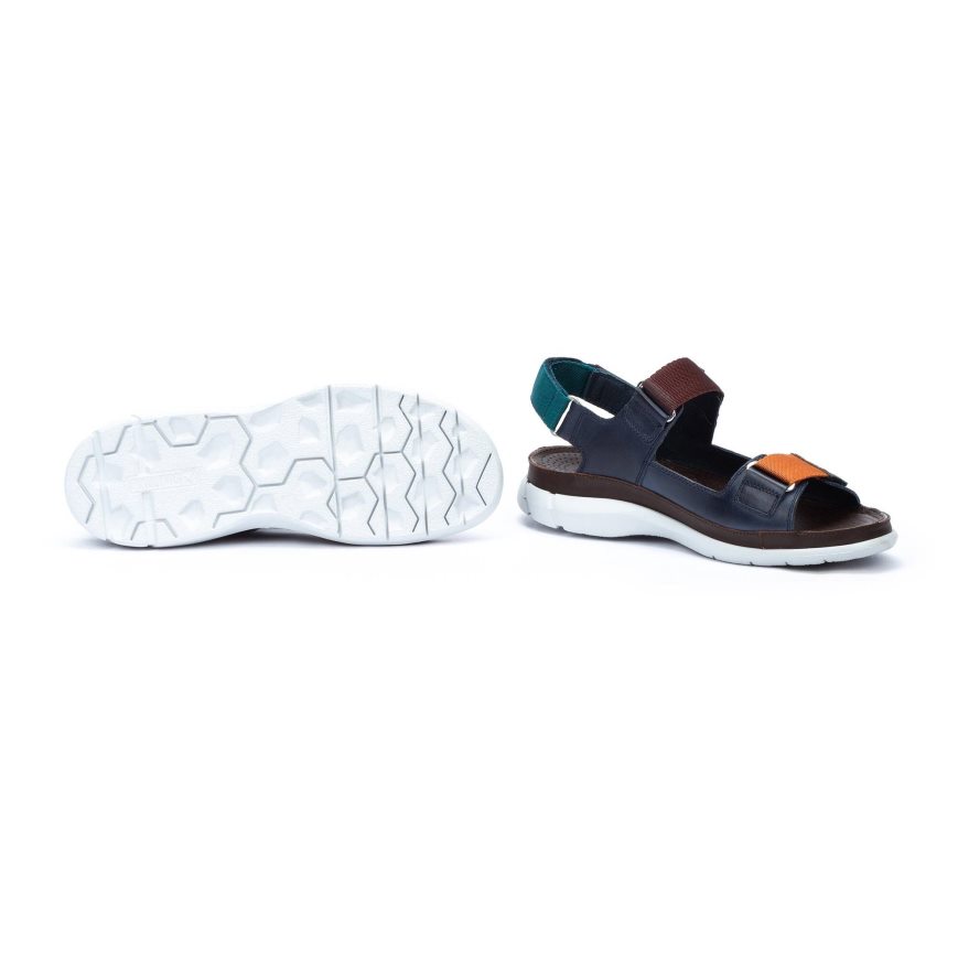 Blue Pikolinos OROPESA Men's Sandals | WRDG6073T