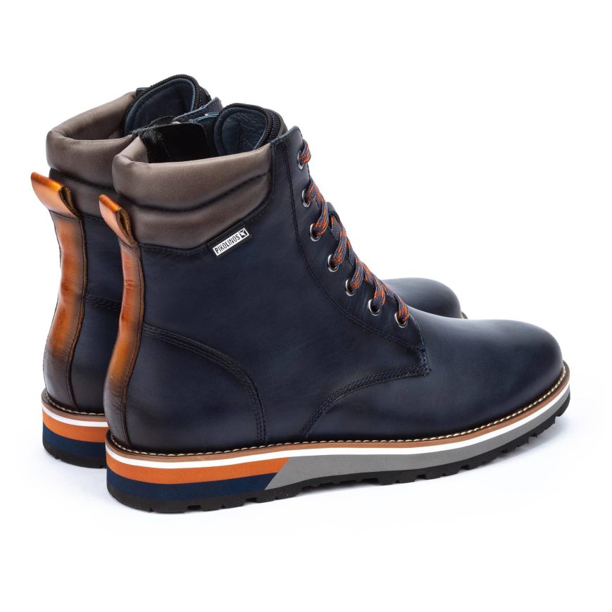 Blue Pikolinos PIRINEOS Men's Ankle Boots | 1YDN92478