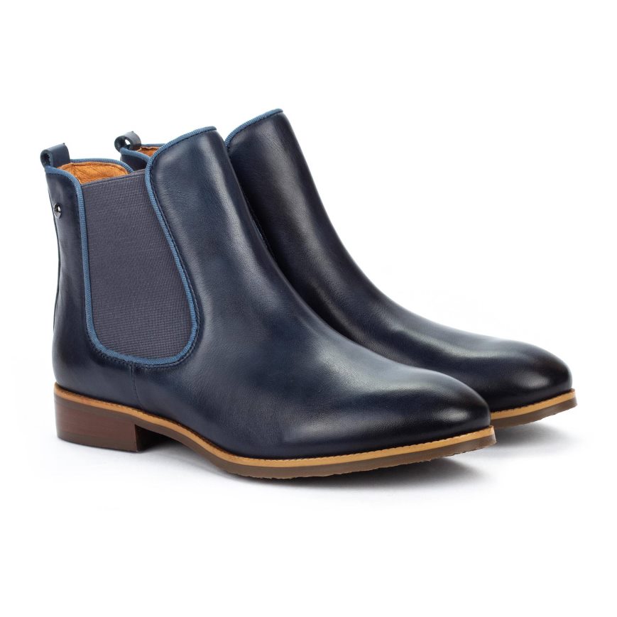 Blue Pikolinos ROYAL Women's Ankle Boots | XZNR83T04