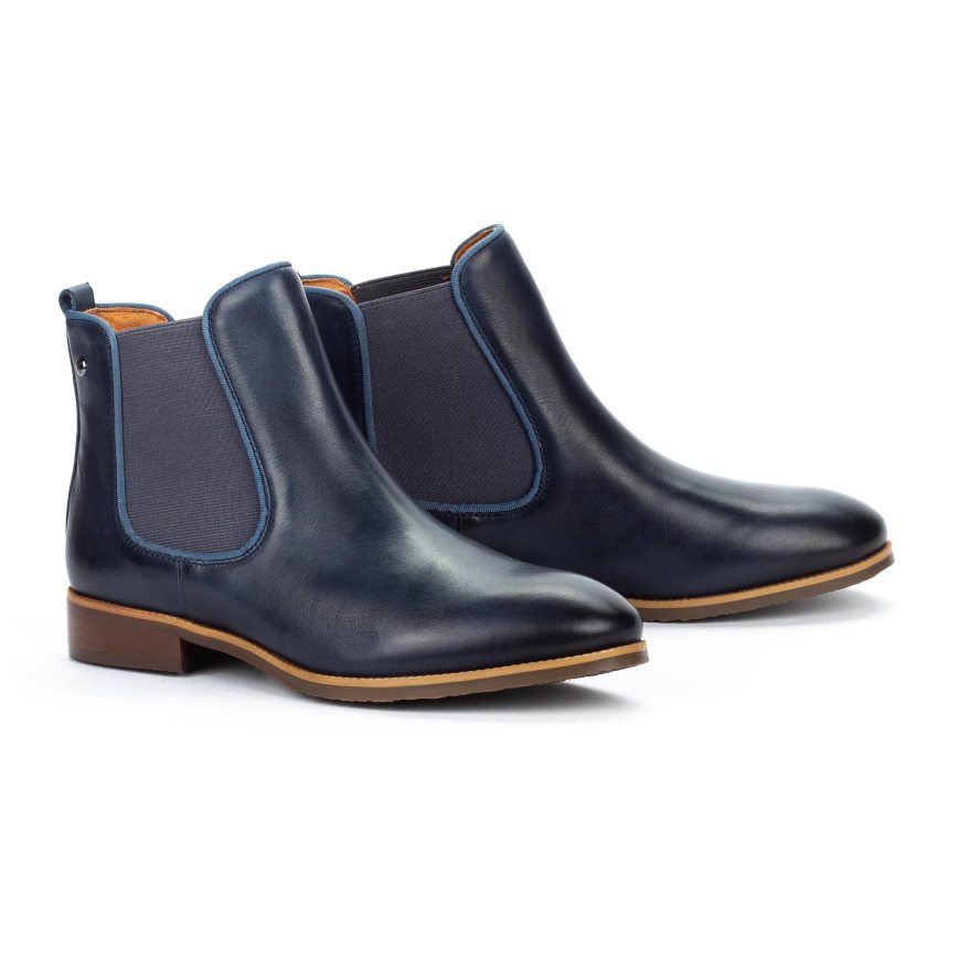 Blue Pikolinos ROYAL Women's Ankle Boots | XZNR83T04