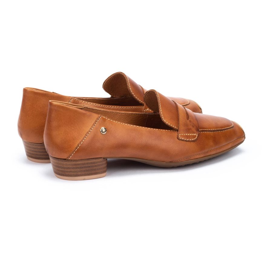 Brown Pikolinos ALAMEDA Women's Ballet Flats | VR1U84693