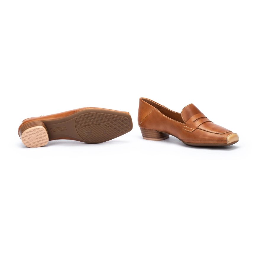 Brown Pikolinos ALAMEDA Women's Ballet Flats | VR1U84693