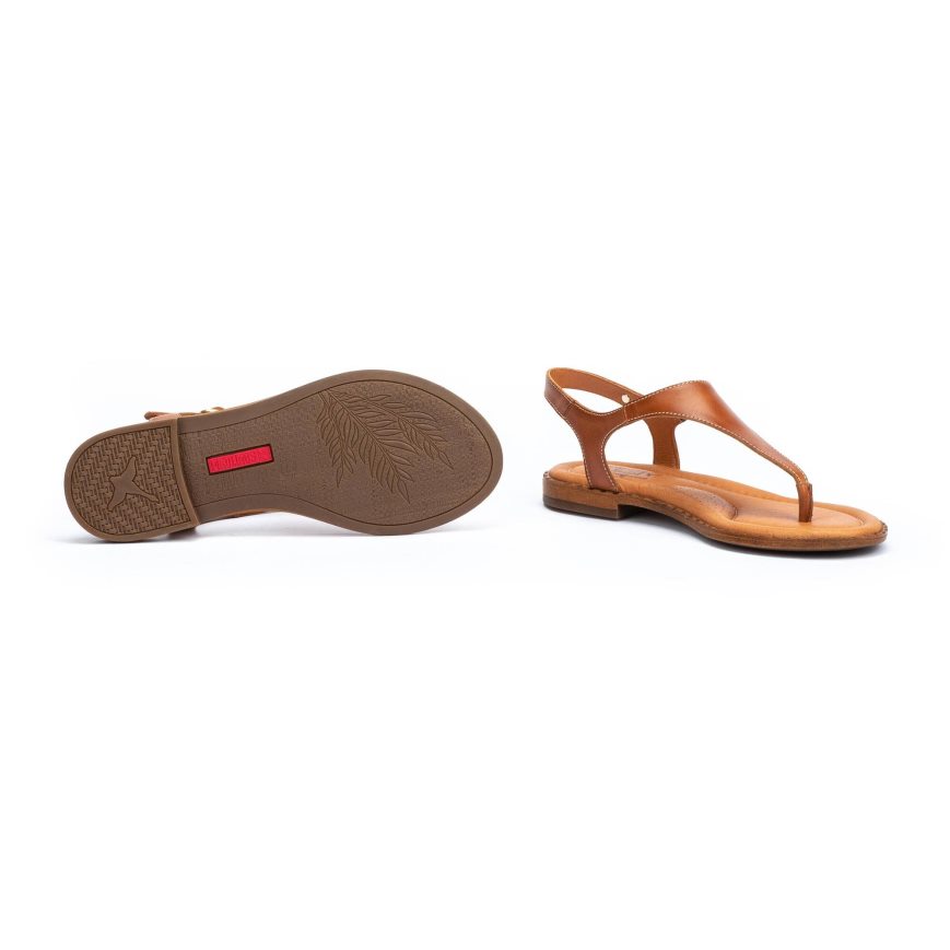 Brown Pikolinos ALGAR Women's Sandals | XJIM269T4