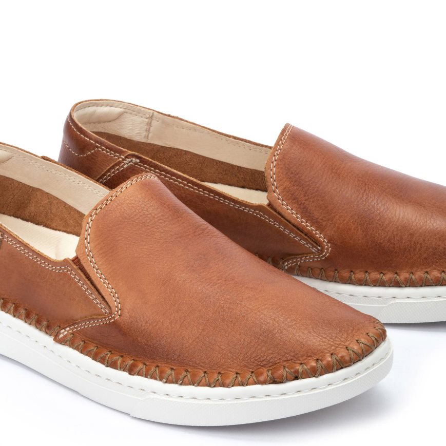 Brown Pikolinos ALICANTE Men's Moccasins | AGDI471T8