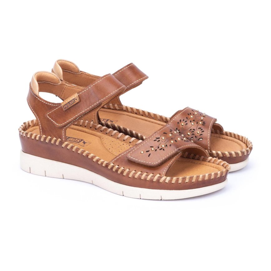 Brown Pikolinos ALTEA Women's Sandals | ZQN109863