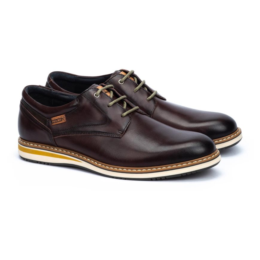 Brown Pikolinos AVILA Men's Dress Shoes | JRVI4T723