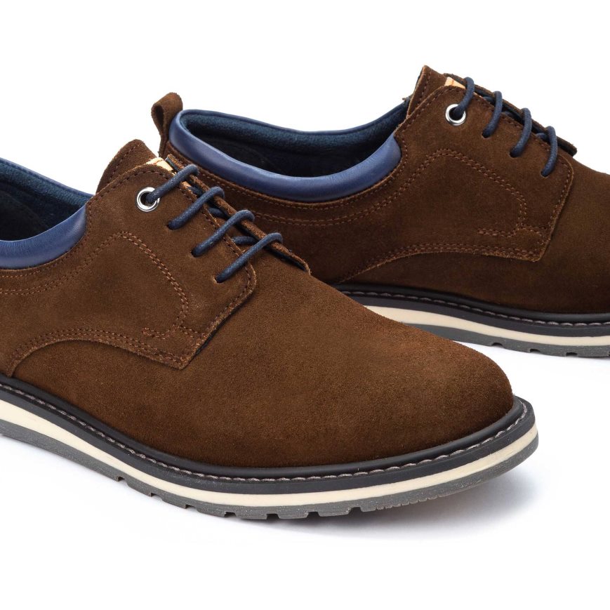 Brown Pikolinos BERNA Men's Lace Up Shoes | RCV14287T