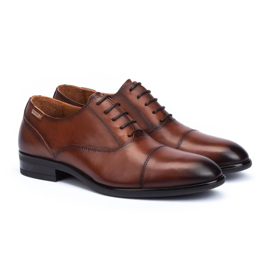 Brown Pikolinos BRISTOL Men's Casual Shoes | BGLA34019