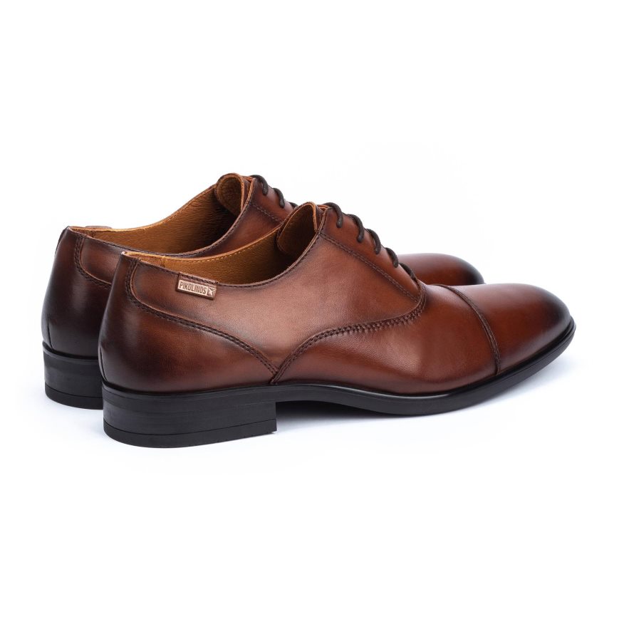 Brown Pikolinos BRISTOL Men's Casual Shoes | BGLA34019