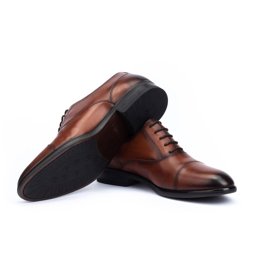 Brown Pikolinos BRISTOL Men's Casual Shoes | BGLA34019