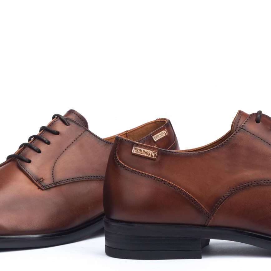 Brown Pikolinos BRISTOL Men's Casual Shoes | EYRG82419