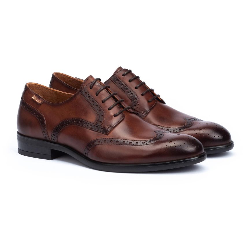 Brown Pikolinos BRISTOL Men's Casual Shoes | VBNY142T6