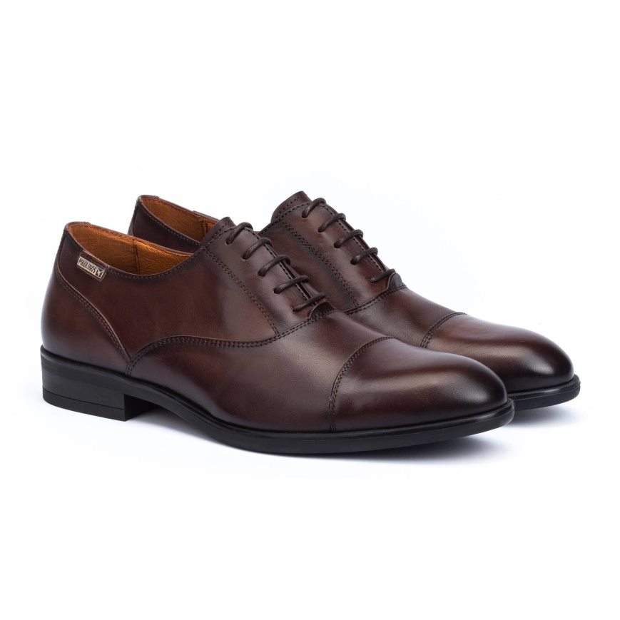 Brown Pikolinos BRISTOL Men's Casual Shoes | VLND0T316