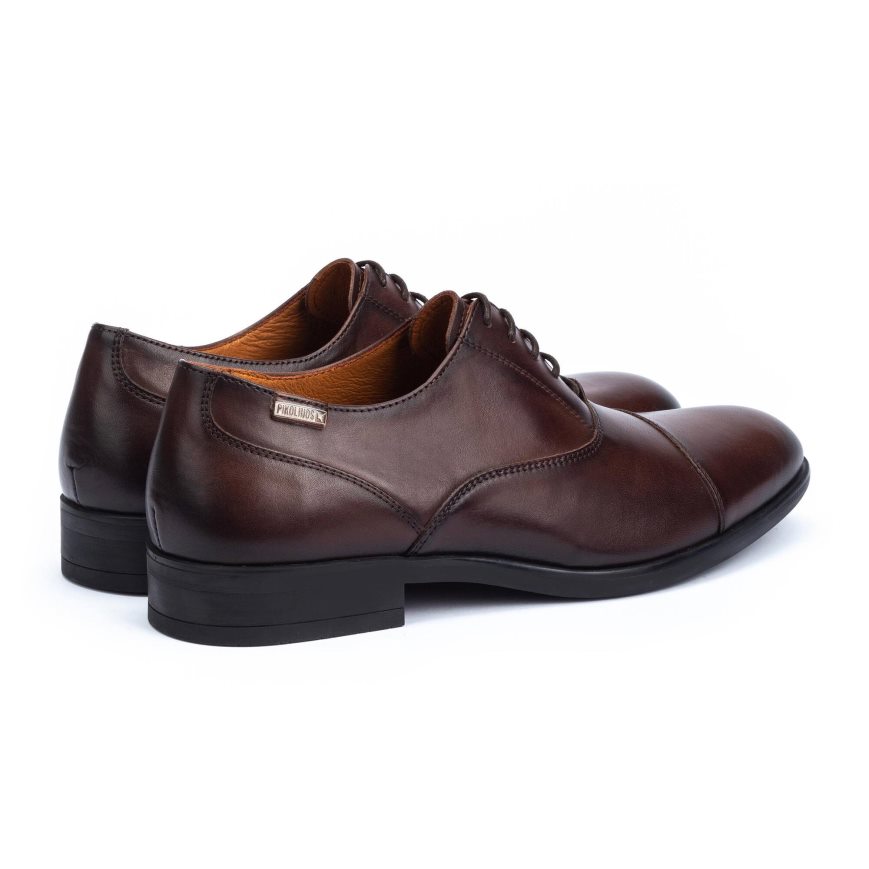 Brown Pikolinos BRISTOL Men's Casual Shoes | VLND0T316