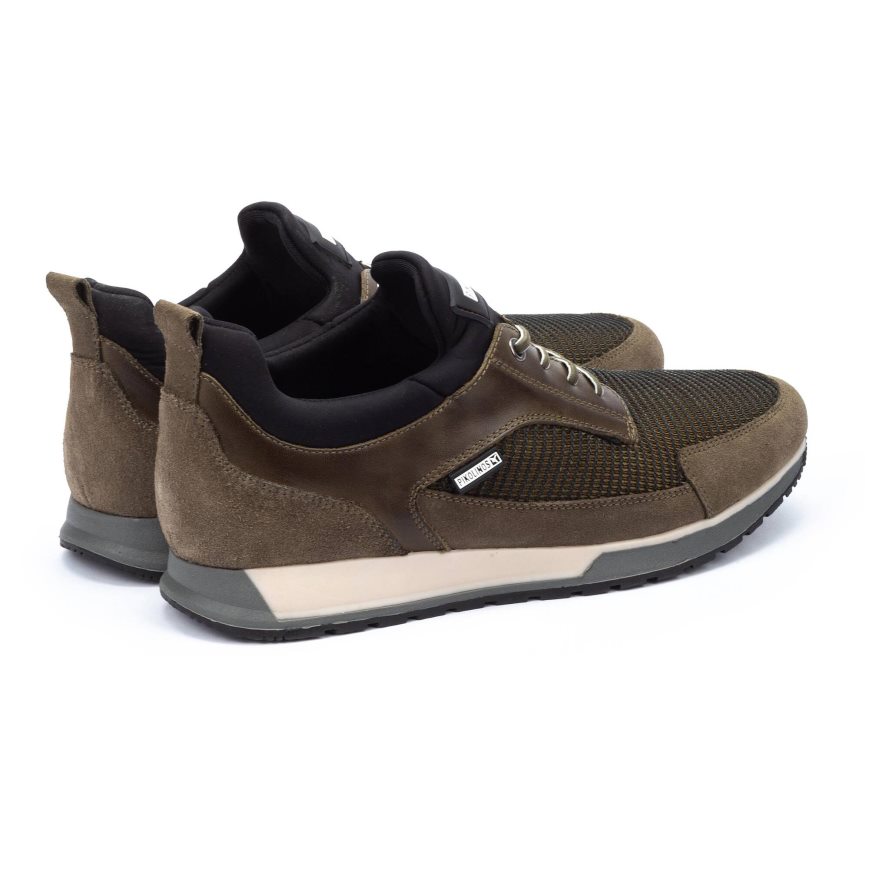 Brown Pikolinos CAMBIL Men's Sneakers | MVGU04T97