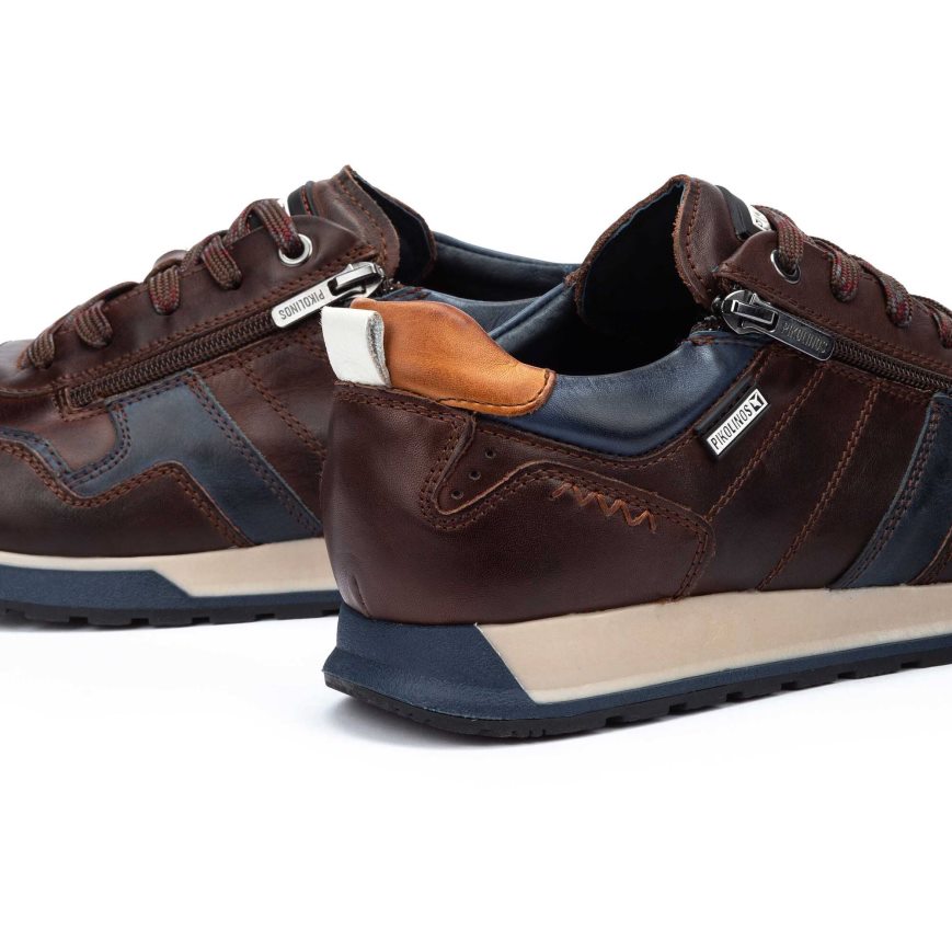 Brown Pikolinos CAMBIL Men's Sneakers | TSXN23891