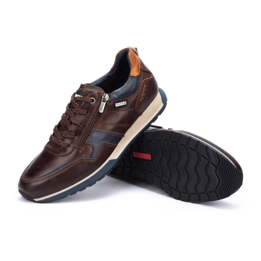 Brown Pikolinos CAMBIL Men's Sneakers | TSXN23891