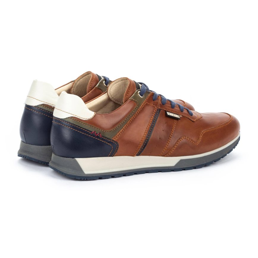 Brown Pikolinos CAMBIL Men's Sneakers | X1IN60284