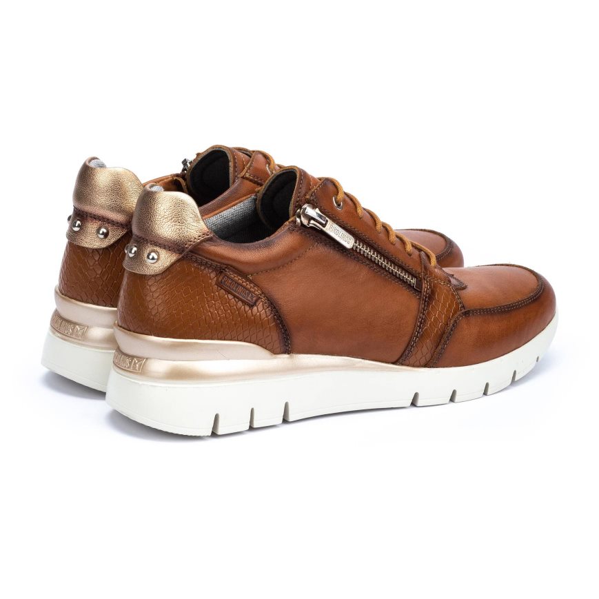 Brown Pikolinos CANTABRIA Women's Sneakers | NIEH23087