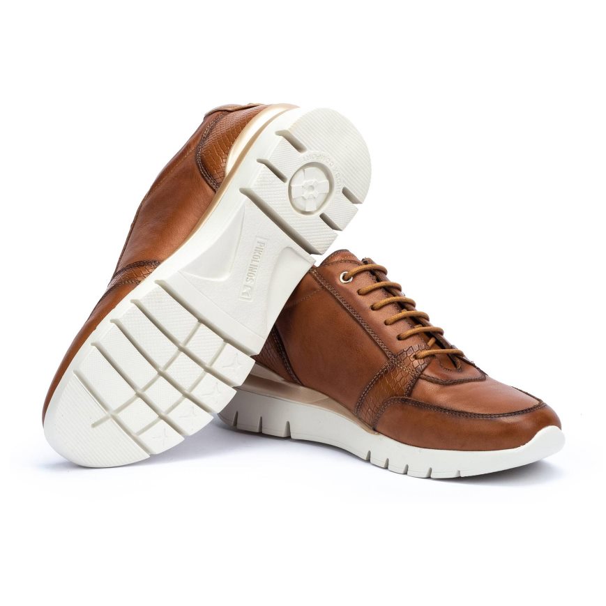 Brown Pikolinos CANTABRIA Women's Sneakers | NIEH23087