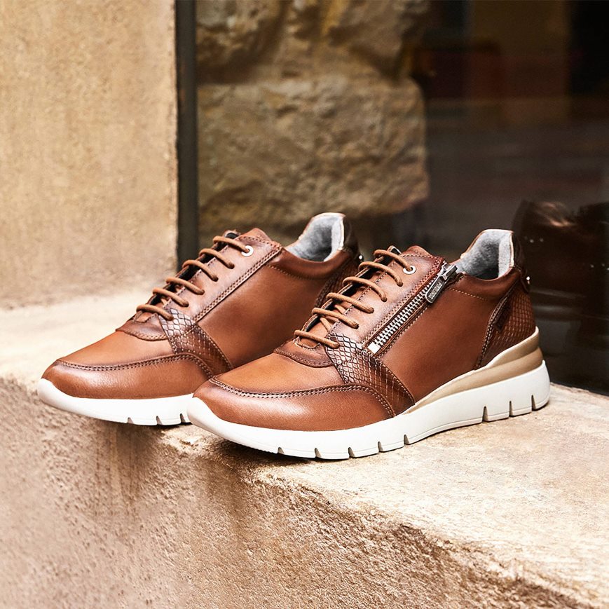 Brown Pikolinos CANTABRIA Women's Sneakers | NIEH23087