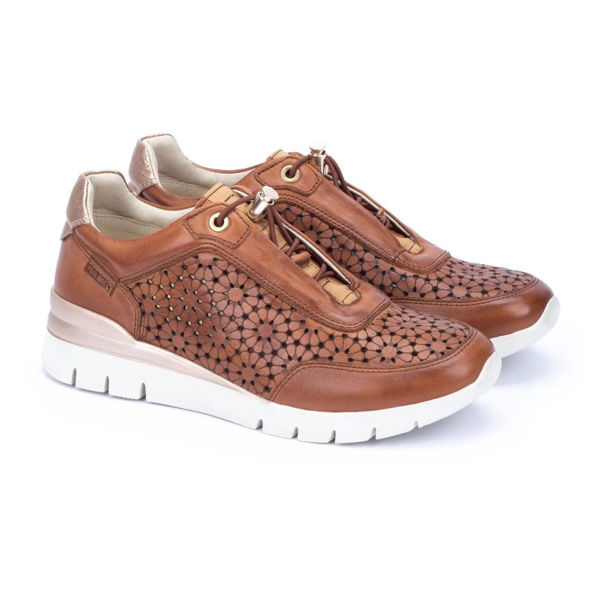 Brown Pikolinos CANTABRIA Women's Sneakers | UYPC926T3