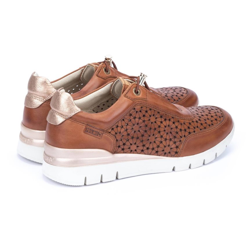 Brown Pikolinos CANTABRIA Women's Sneakers | UYPC926T3