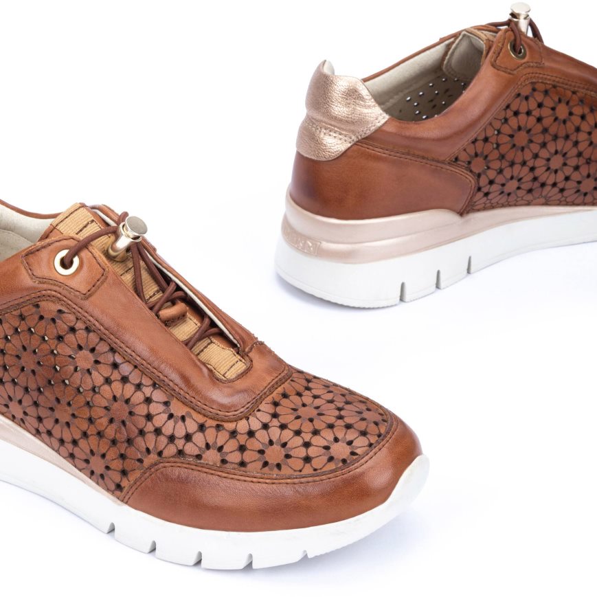 Brown Pikolinos CANTABRIA Women's Sneakers | UYPC926T3