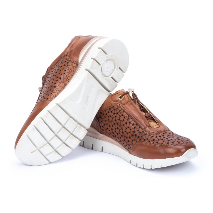 Brown Pikolinos CANTABRIA Women's Sneakers | UYPC926T3