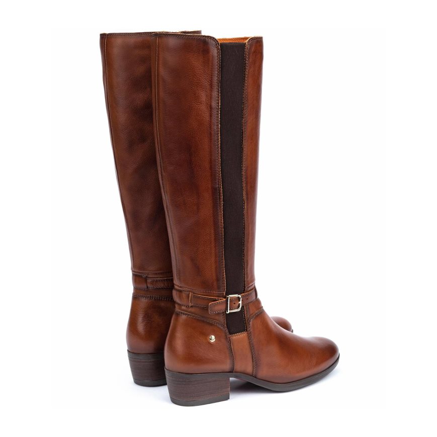 Brown Pikolinos DAROCA Women's Knee-high Boots | PTYA48T73