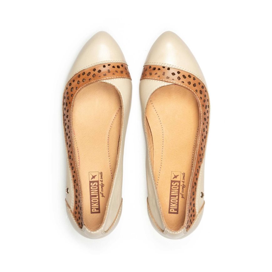 Brown Pikolinos ELBA Women's Pumps | O1LG68307