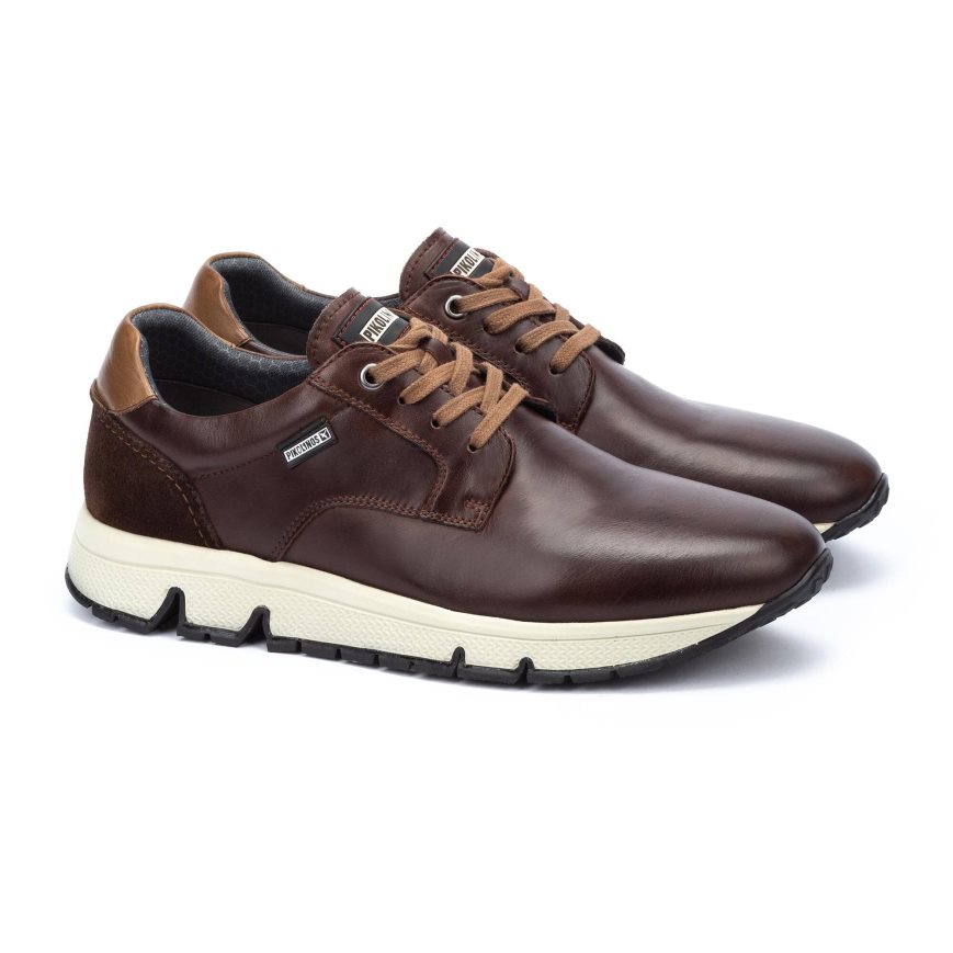 Brown Pikolinos FERROL Men's Sneakers | MXFS43680