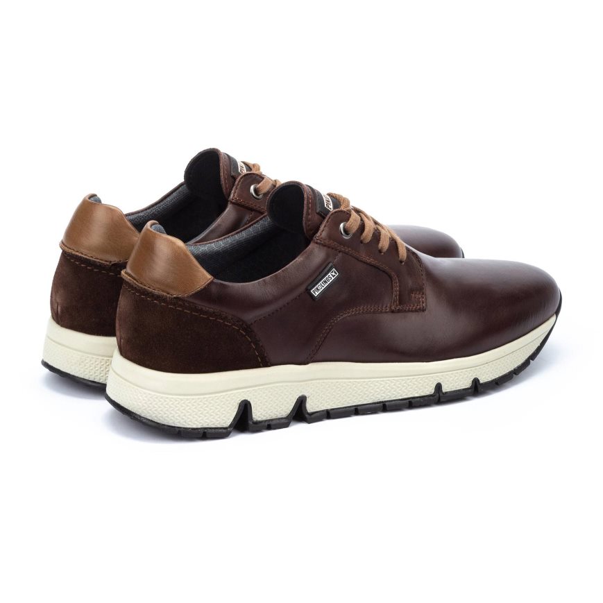 Brown Pikolinos FERROL Men's Sneakers | MXFS43680