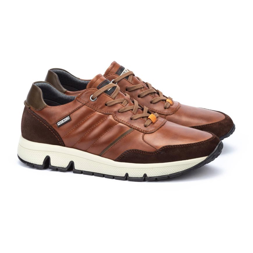 Brown Pikolinos FERROL Men's Sneakers | YTWL30964