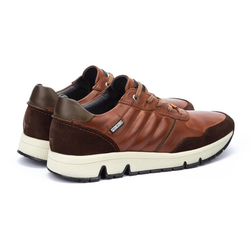 Brown Pikolinos FERROL Men's Sneakers | YTWL30964