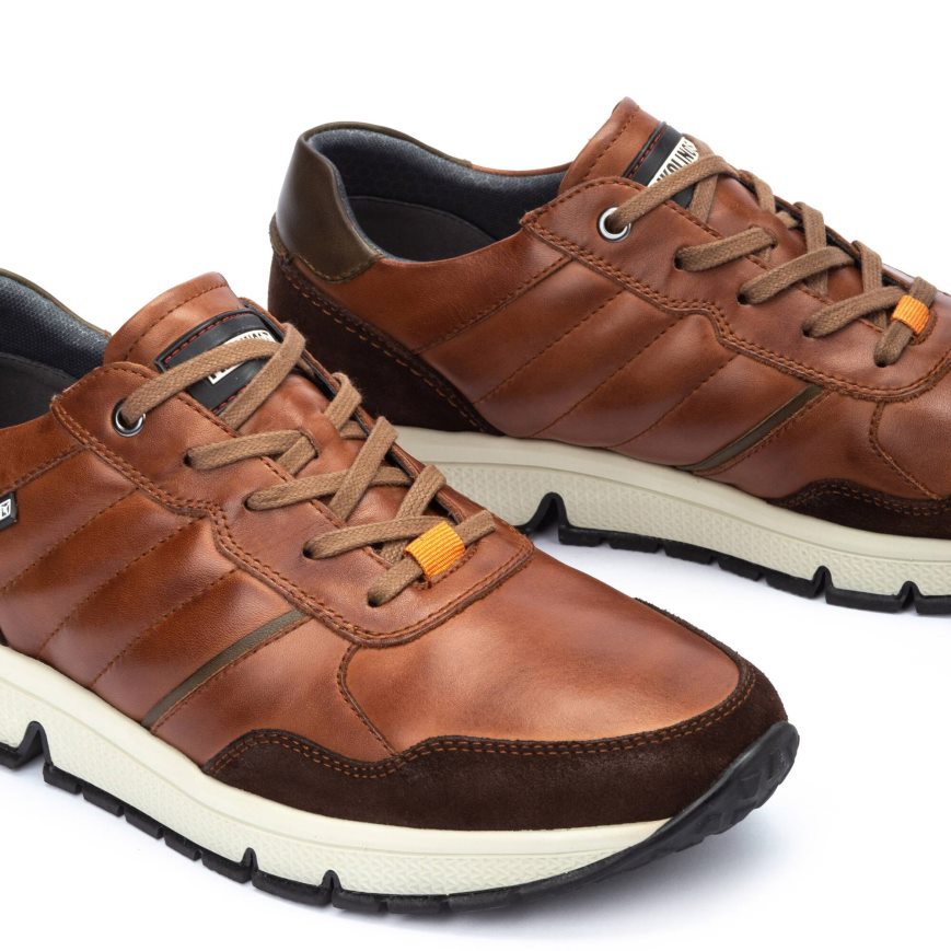 Brown Pikolinos FERROL Men's Sneakers | YTWL30964