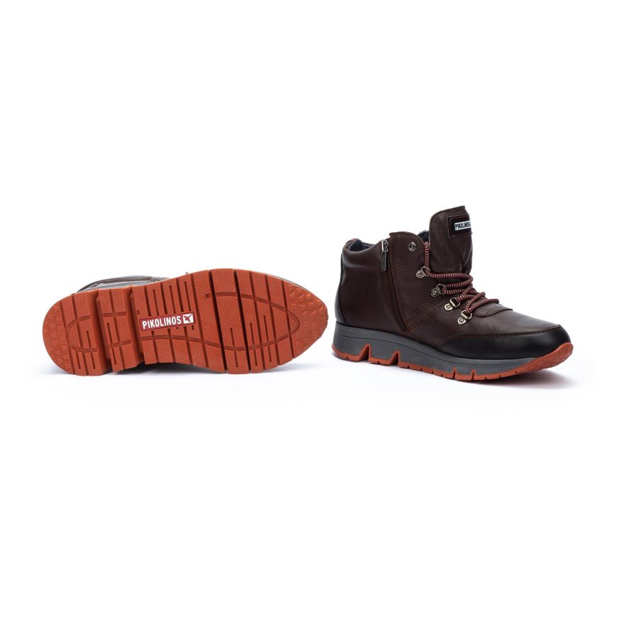 Brown Pikolinos FERROL Men's Sneakers | ZTDP37680