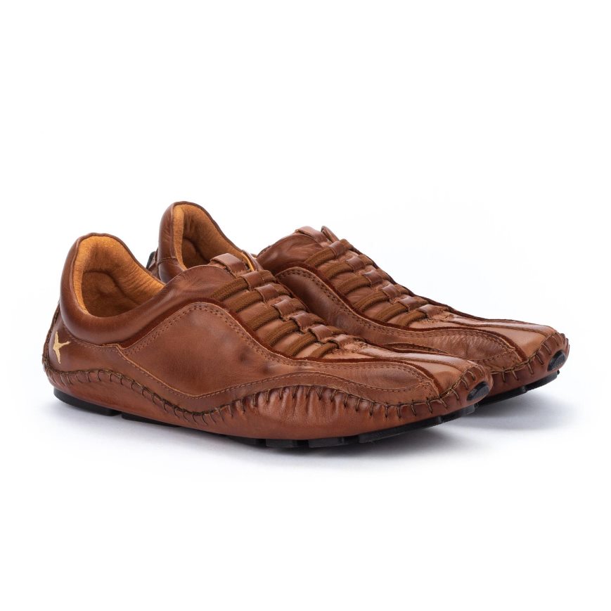 Brown Pikolinos FUENCARRAL Men's Sneakers | RSFV0498T