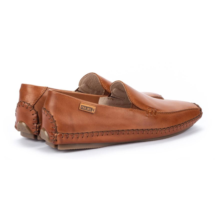 Brown Pikolinos JEREZ Women's Moccasins | IXAV91T38