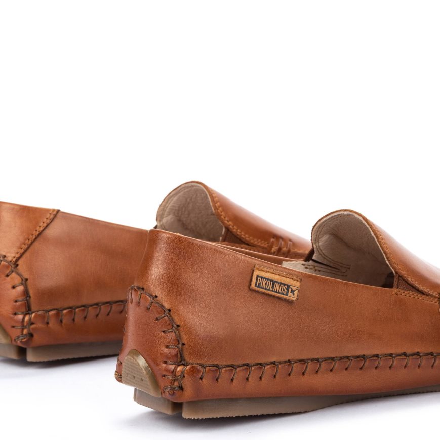 Brown Pikolinos JEREZ Women's Moccasins | IXAV91T38