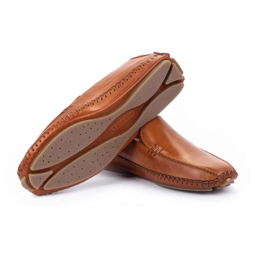 Brown Pikolinos JEREZ Women's Moccasins | IXAV91T38