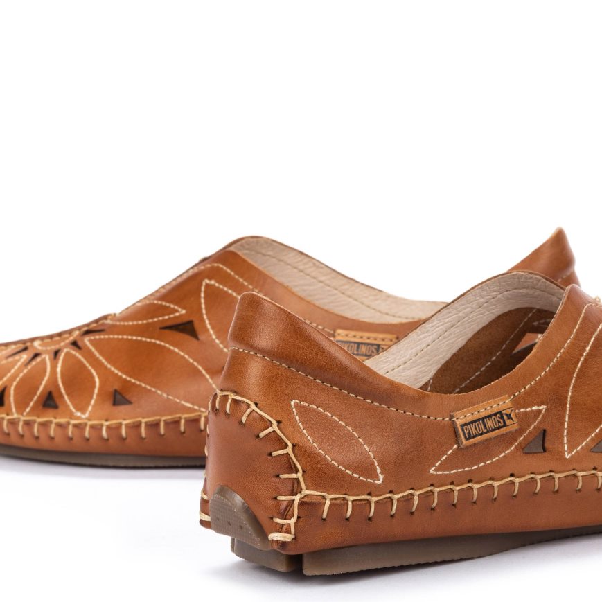 Brown Pikolinos JEREZ Women's Moccasins | WFPN19463