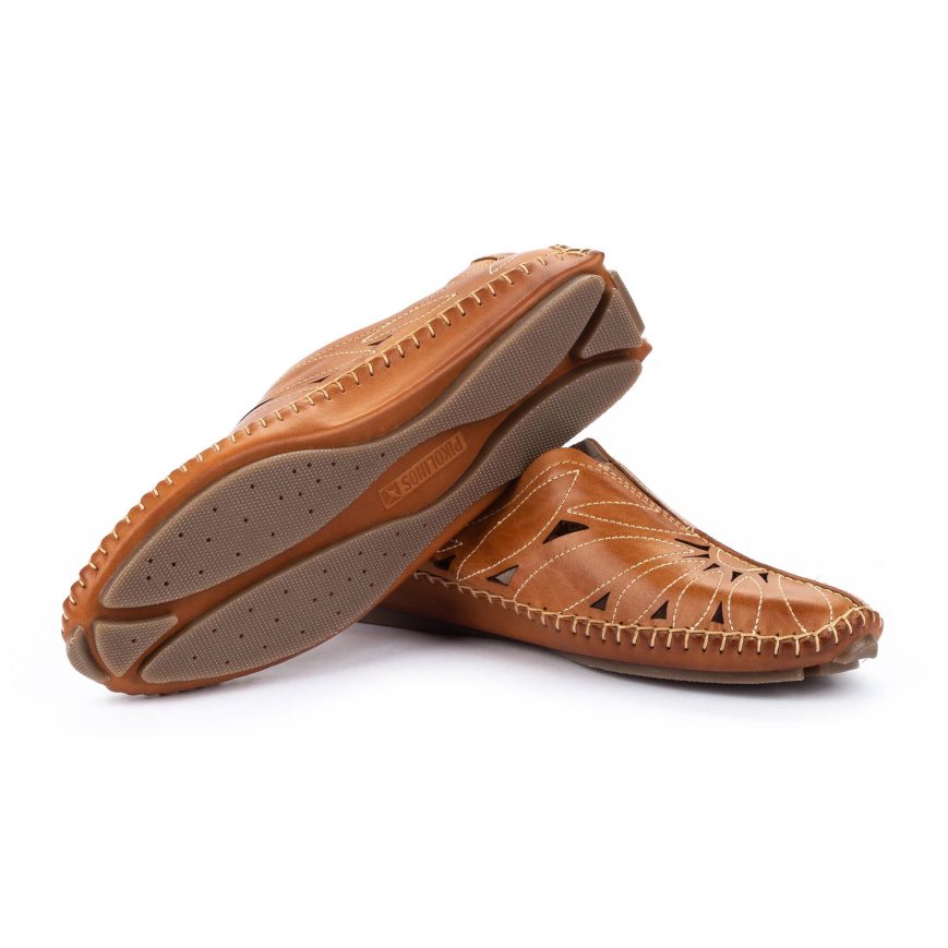 Brown Pikolinos JEREZ Women's Moccasins | WFPN19463