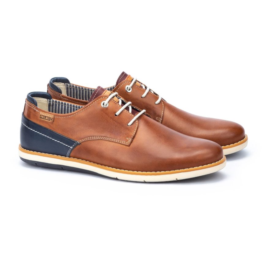 Brown Pikolinos JUCAR Men's Casual Shoes | HDPM79183